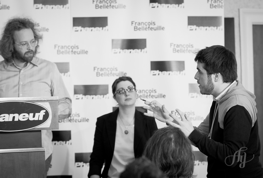 François Bellefeuille :: Conférence de presse pour son One Man Show. PHOTOS : Anne Gauthier