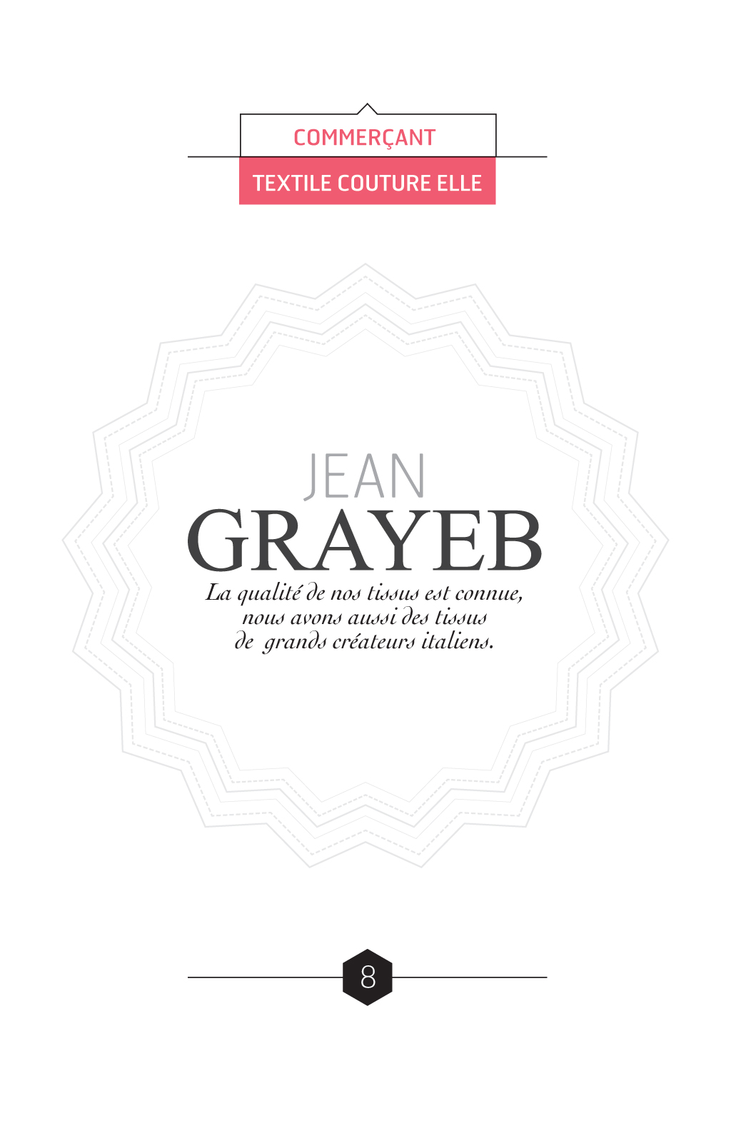 Reportage sur les métiers de la couture à Montréal :: Le fil d'Ariane # 8 :: Jean Grayeb, propriétaire boutique Texture Couture Elle