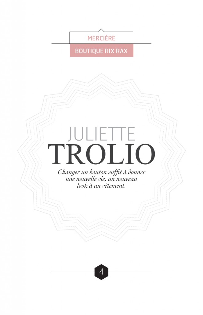 Reportage sur les métiers de la couture à Montréal :: Le fil d'Ariane # 3 :: Juliette Trolio, Boutique Rix Rax